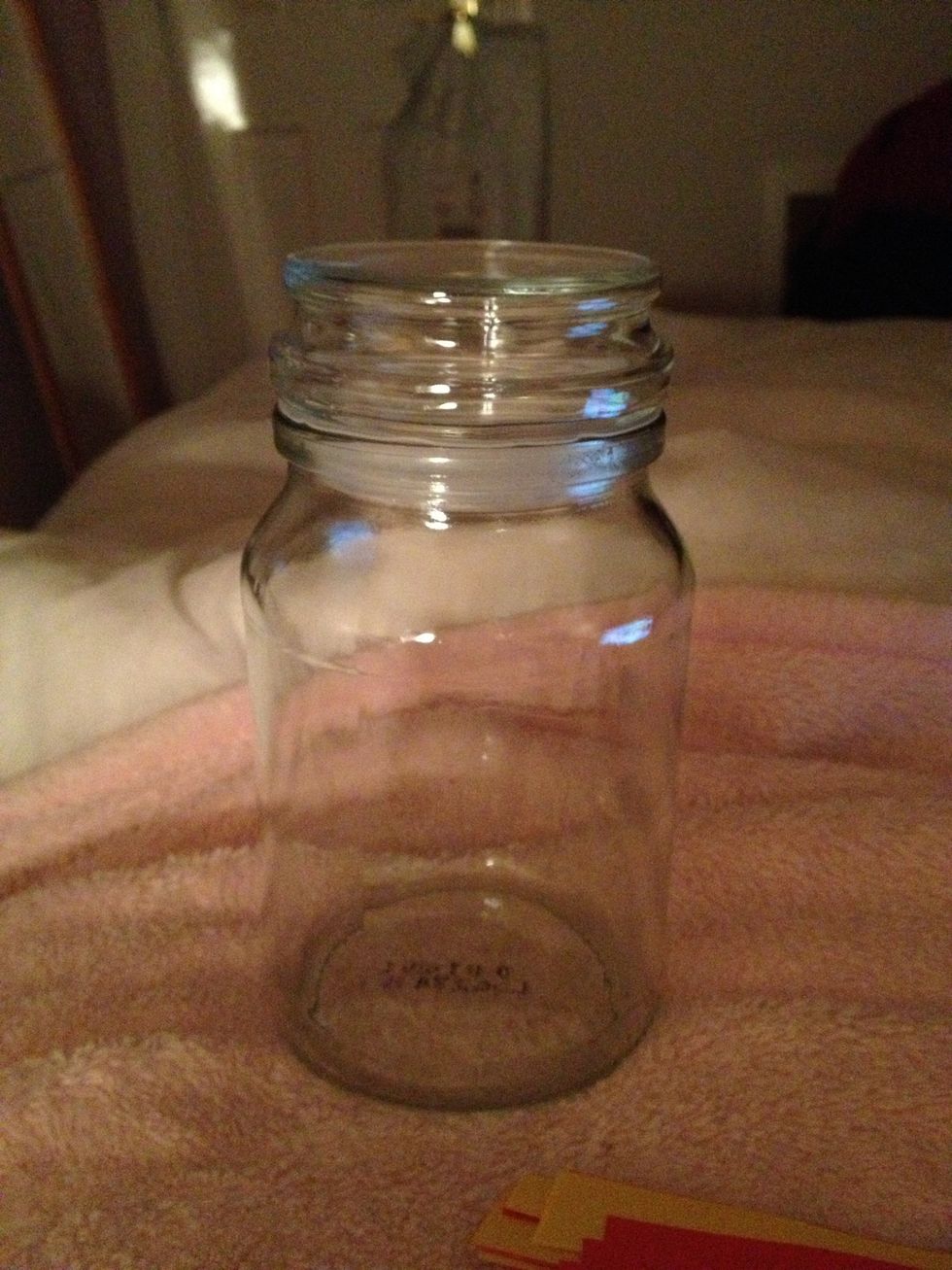 Find a jar you like, or a vase,