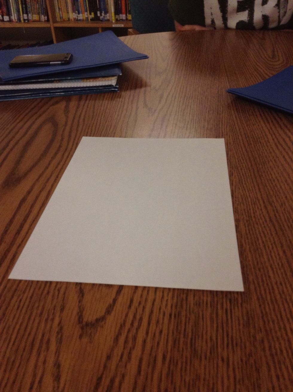 Find a piece of paper.
