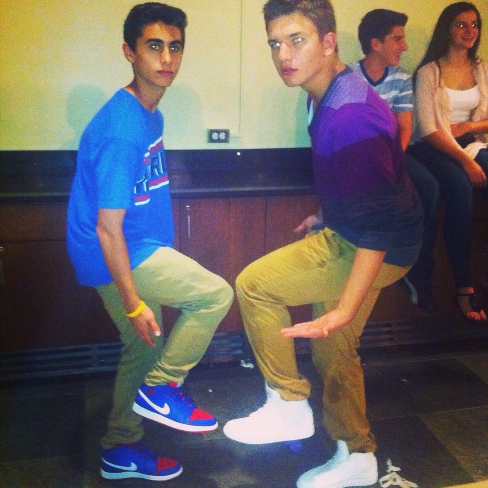 Find a role model you can look up to. Your role model doesn't have to be famous, mine is someone I live with for a week in the summer. Noah always gives me a good laugh and helps me make good choices