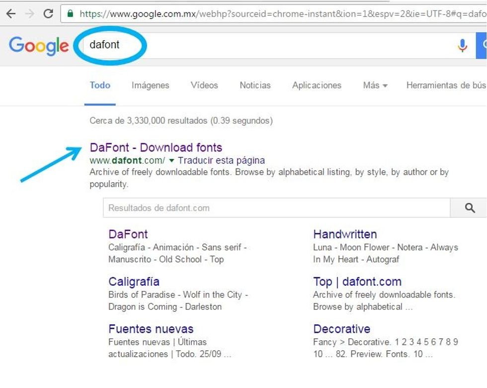Find a trustworthy font site,There are countless sites that have fonts available to download, but you should try to download from a trustworthy site to avoid viruses as: dafont.com search it on google