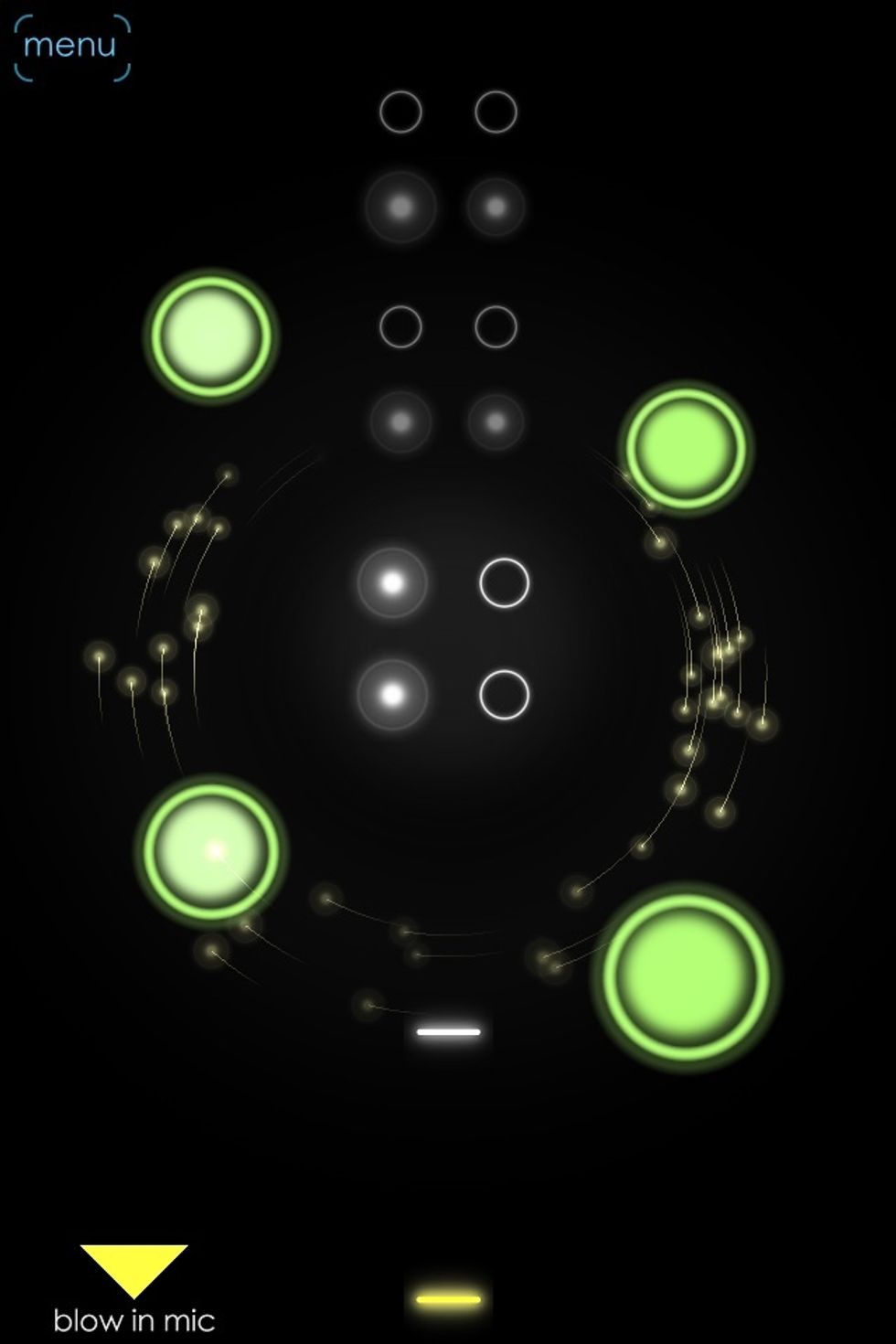 find and install this app, its cool! you'll love this app, i found this app from appsdeal when this app's free...just blowing your phone and touch your screen...tadaaaa, its great!!