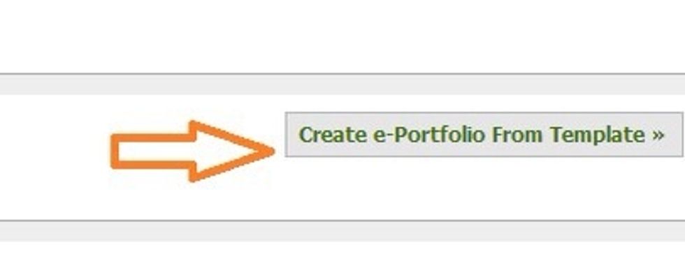 Find and select your course template.