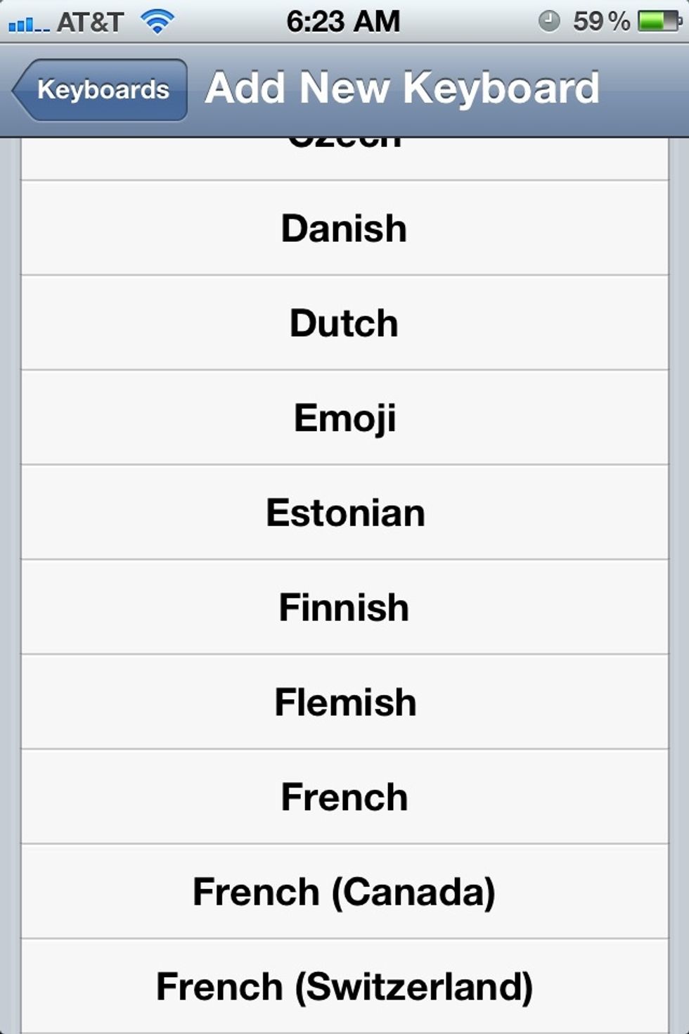 Find EMOJI and click on it \ud83d\udc49