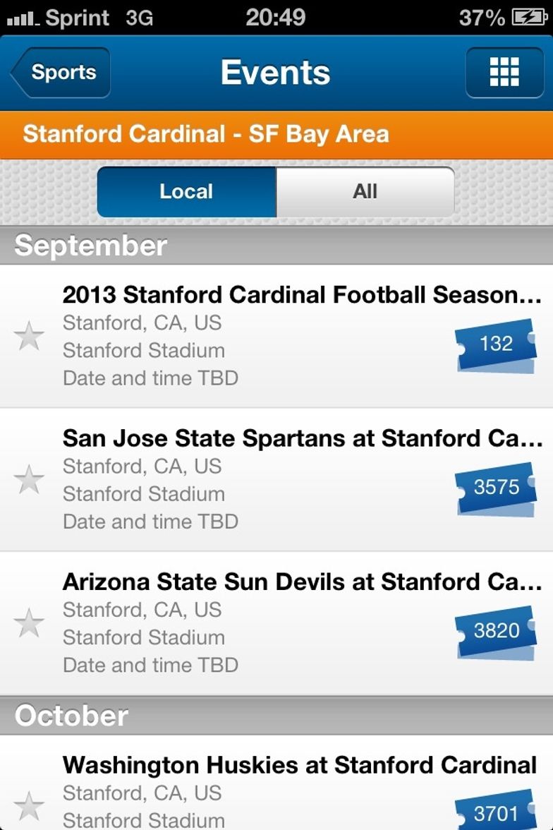 StubHub: Event Tickets on the App Store