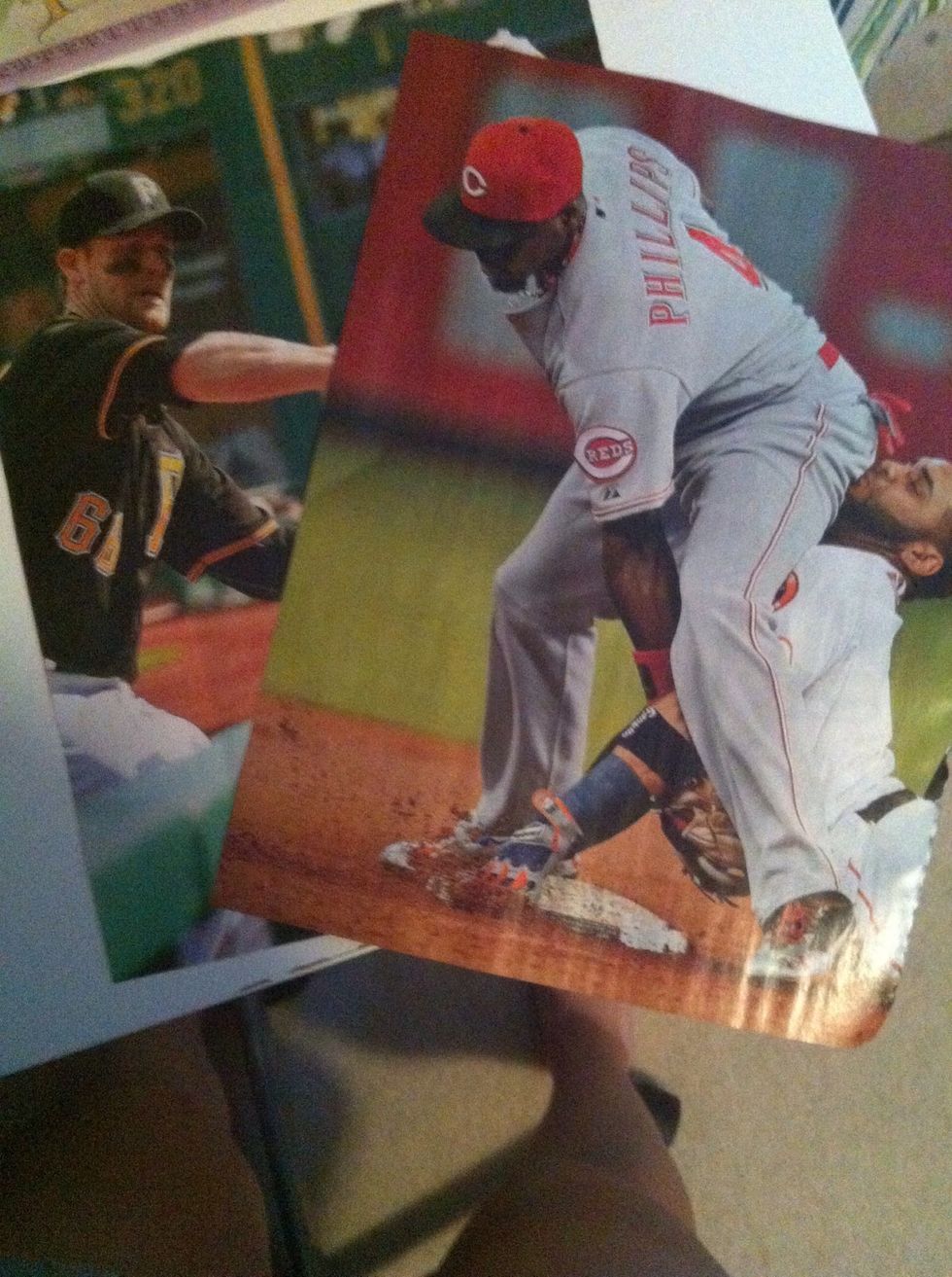 Find fun colorful pages and rip them out