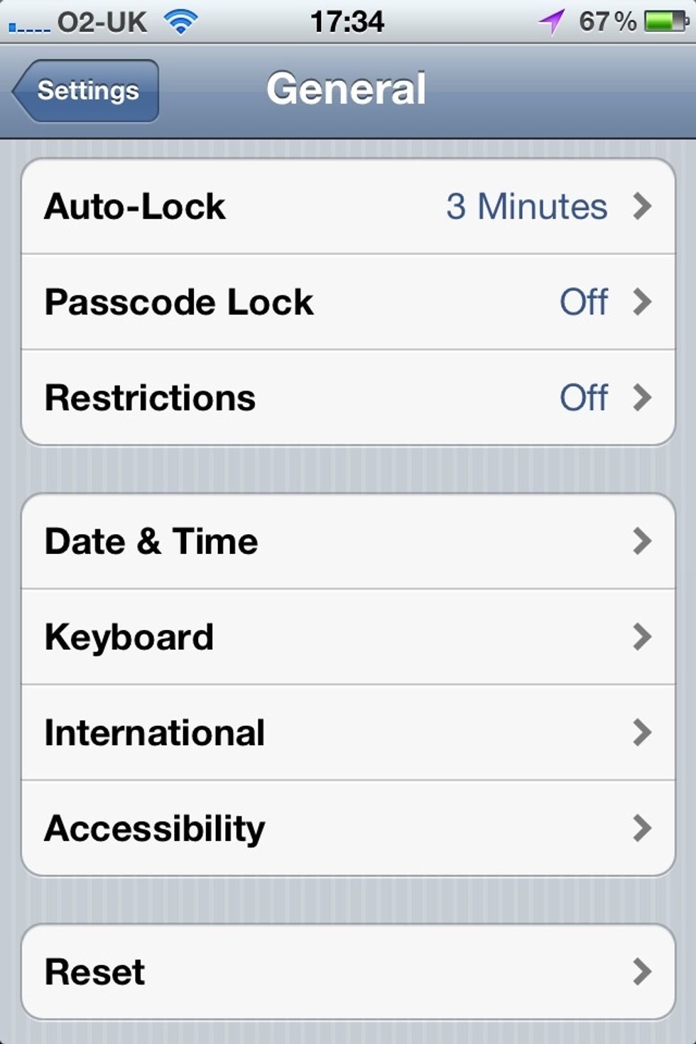 Find Keyboard and click on that.