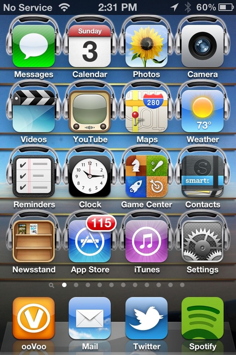 Find Spotify on your home screen and tap to launch.