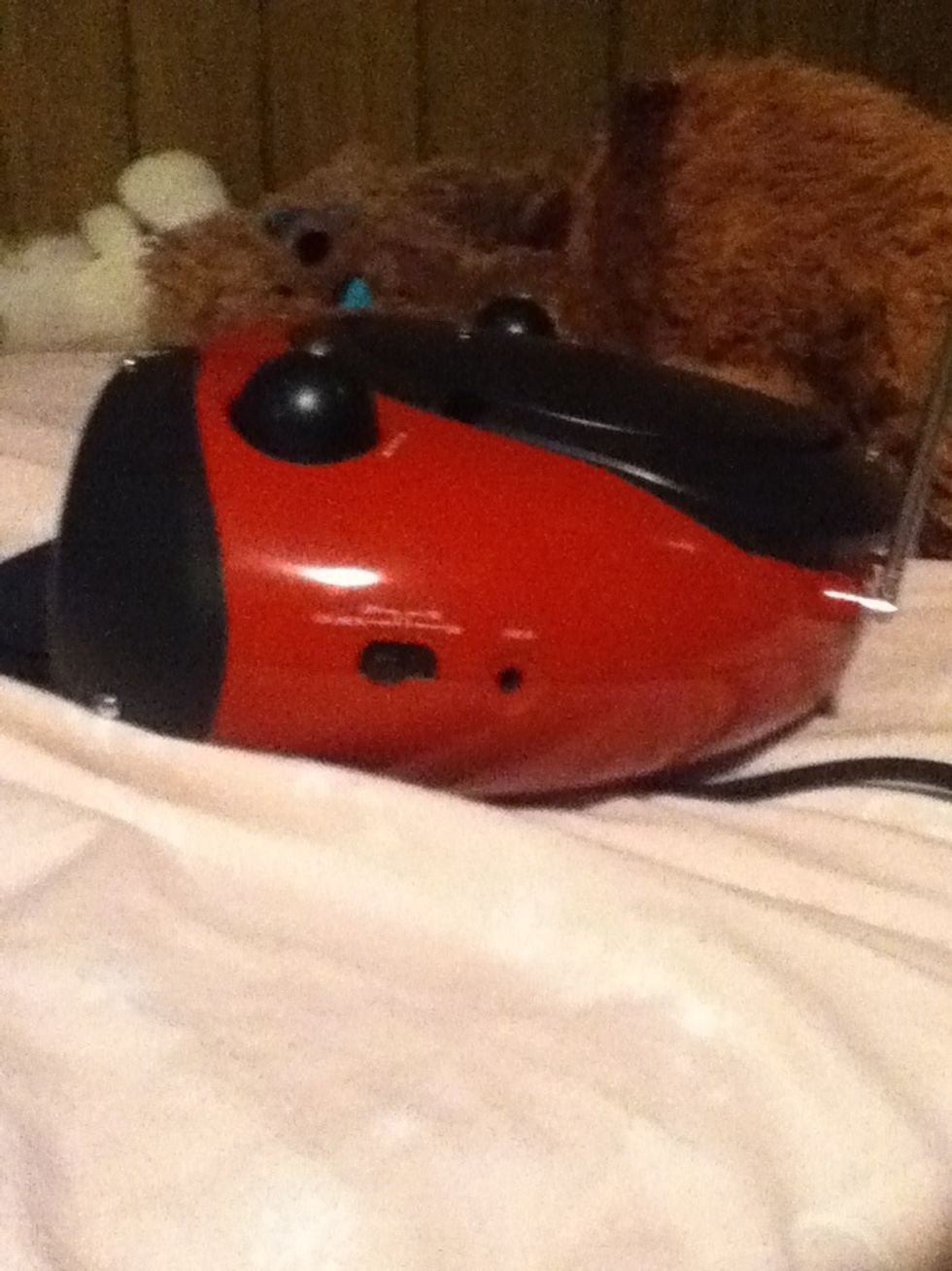 Find the hole on your radio also