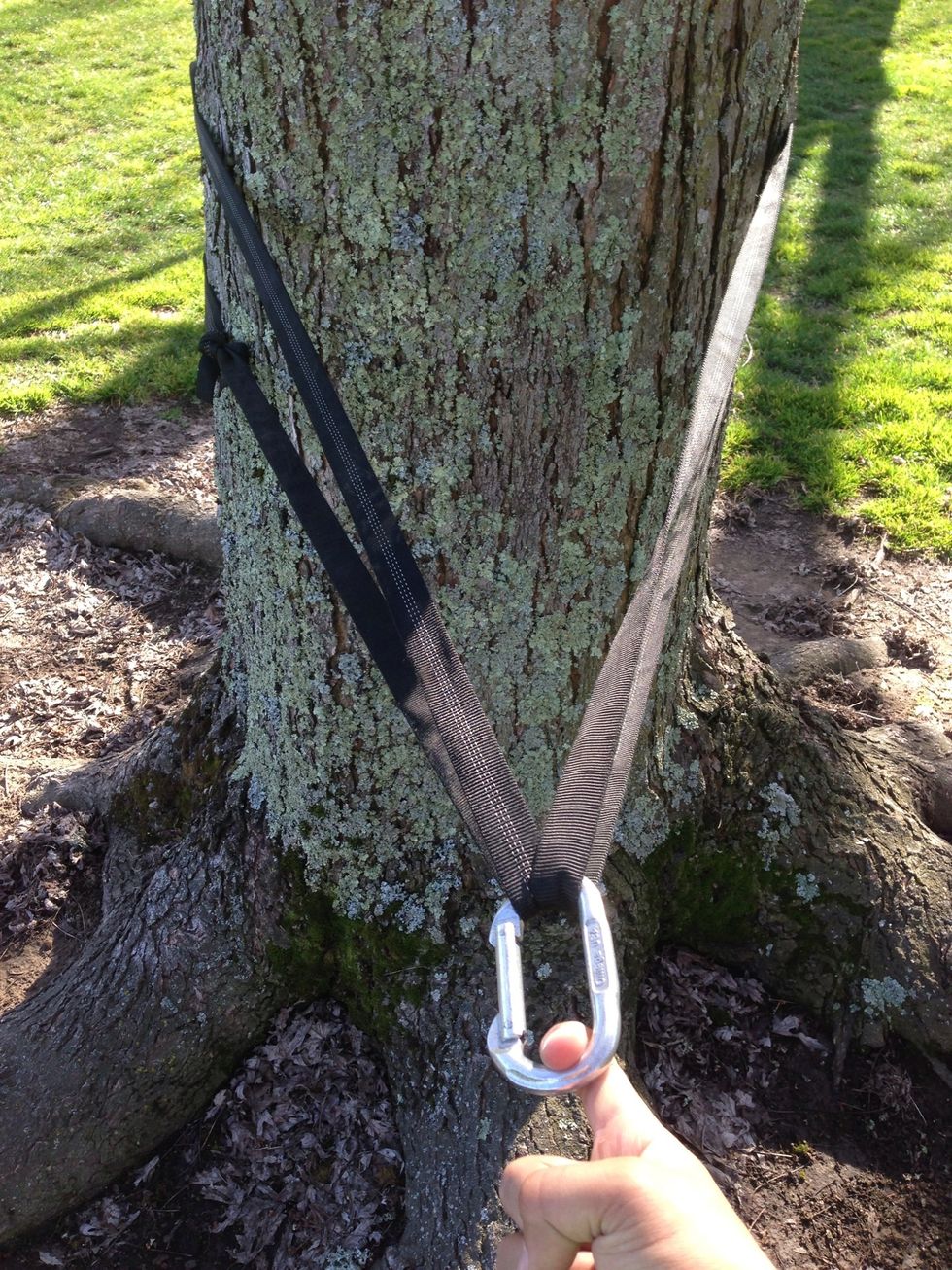How to install a slackline B+C Guides