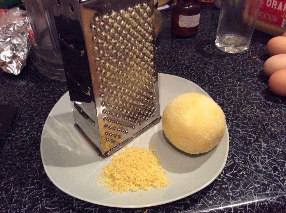 Finely grate the zest of 1 lemon