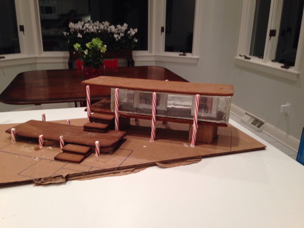 Finis! We love it , as is, but we have gotten a few comments like " what about landscaping?" Or "what are you going to put under the house?" Or "I can see the lines". So?