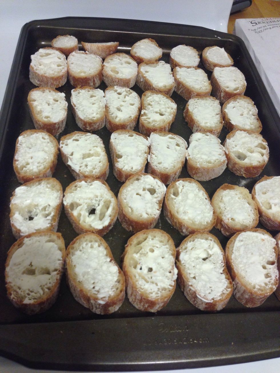 Finish all of the baguettes.