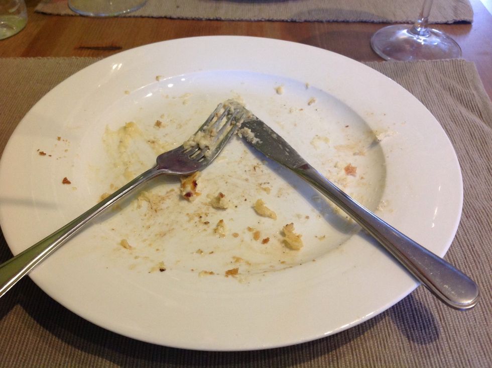 Finish and drink more wine!!!