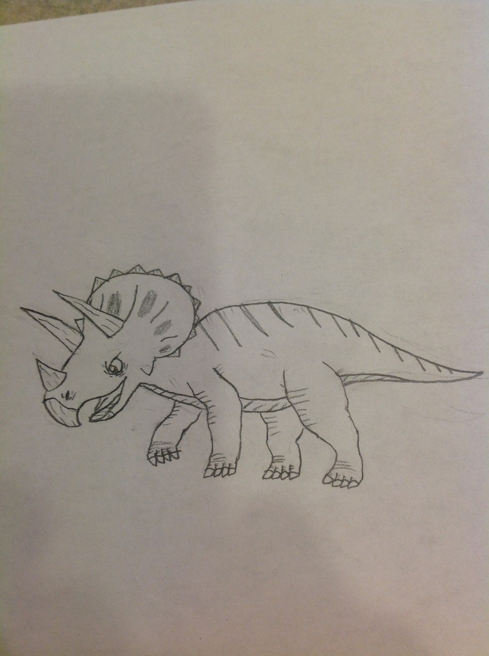 Finish him off with some details.