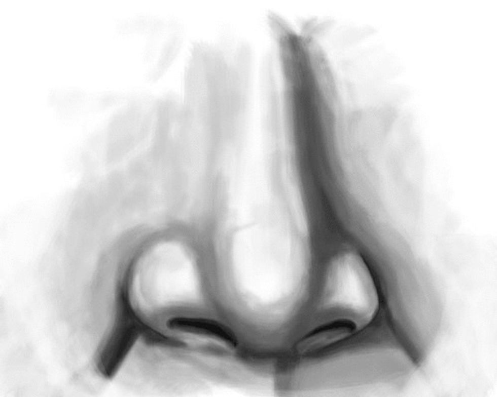 Finish of the drawing by ensuring that you have created a full range of value.