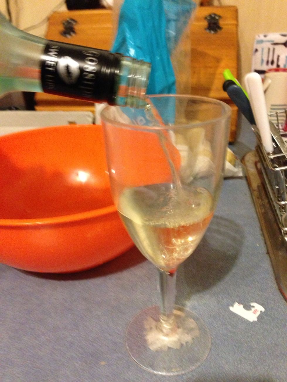 Finish off the bottle of wine left in the fridge while you wait for the potatoes to cook ;)