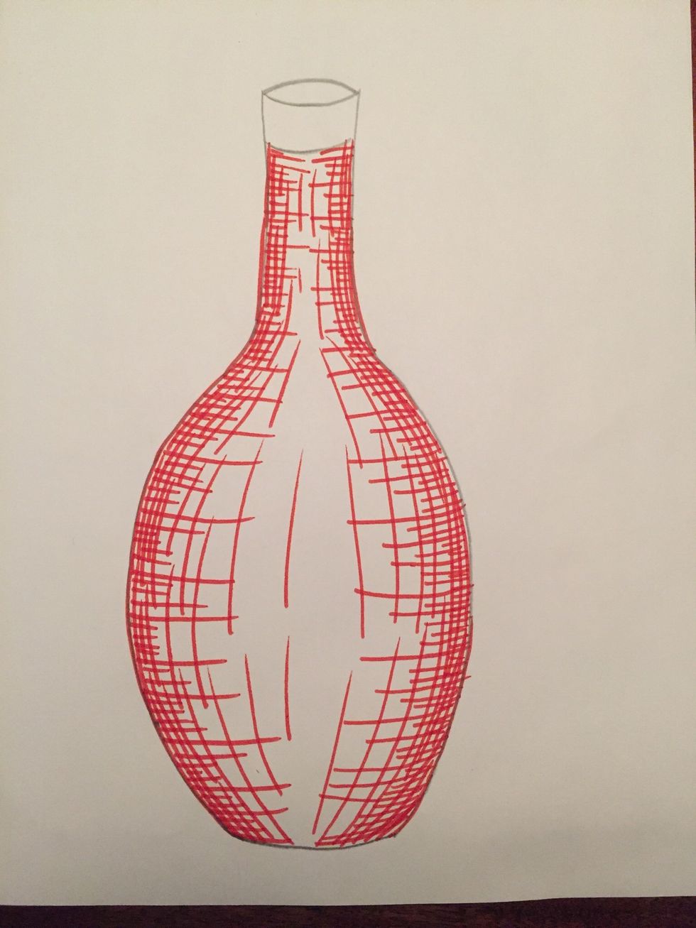 Finish the left side.