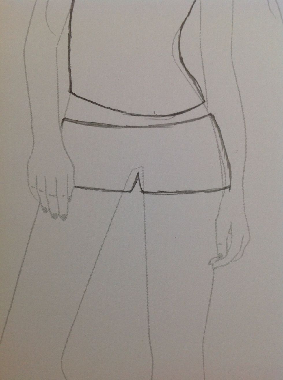 Finish the shorts off