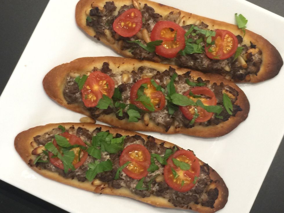 Finish with chopped parsley