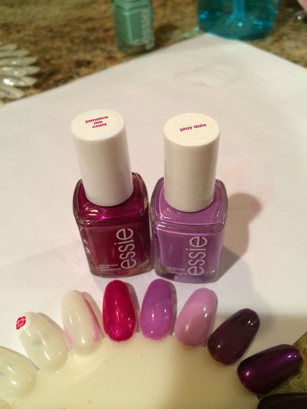 Finish with clear coat.