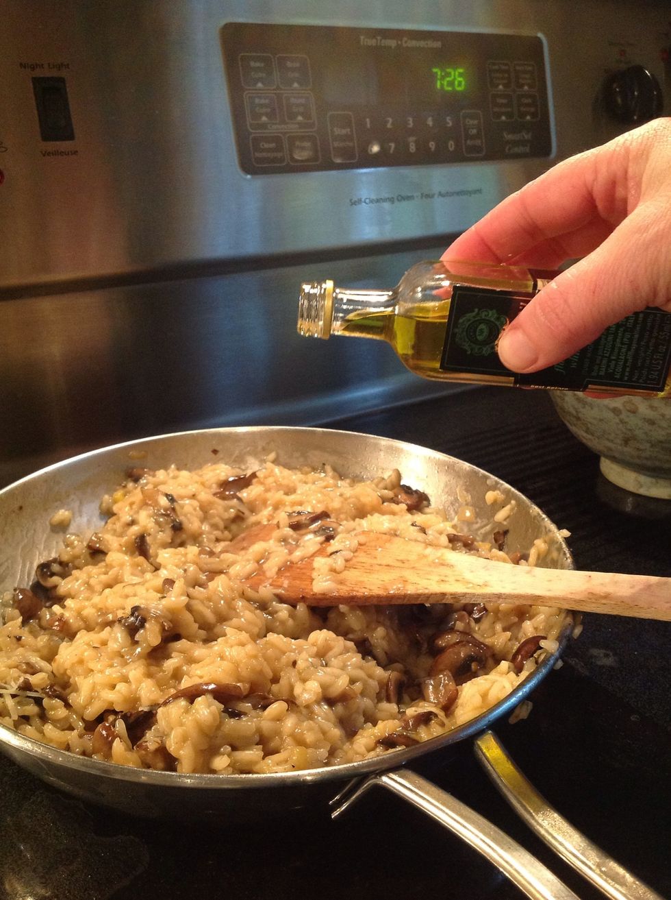 Finish with Truffle oil! This takes it from good to fantastic :)