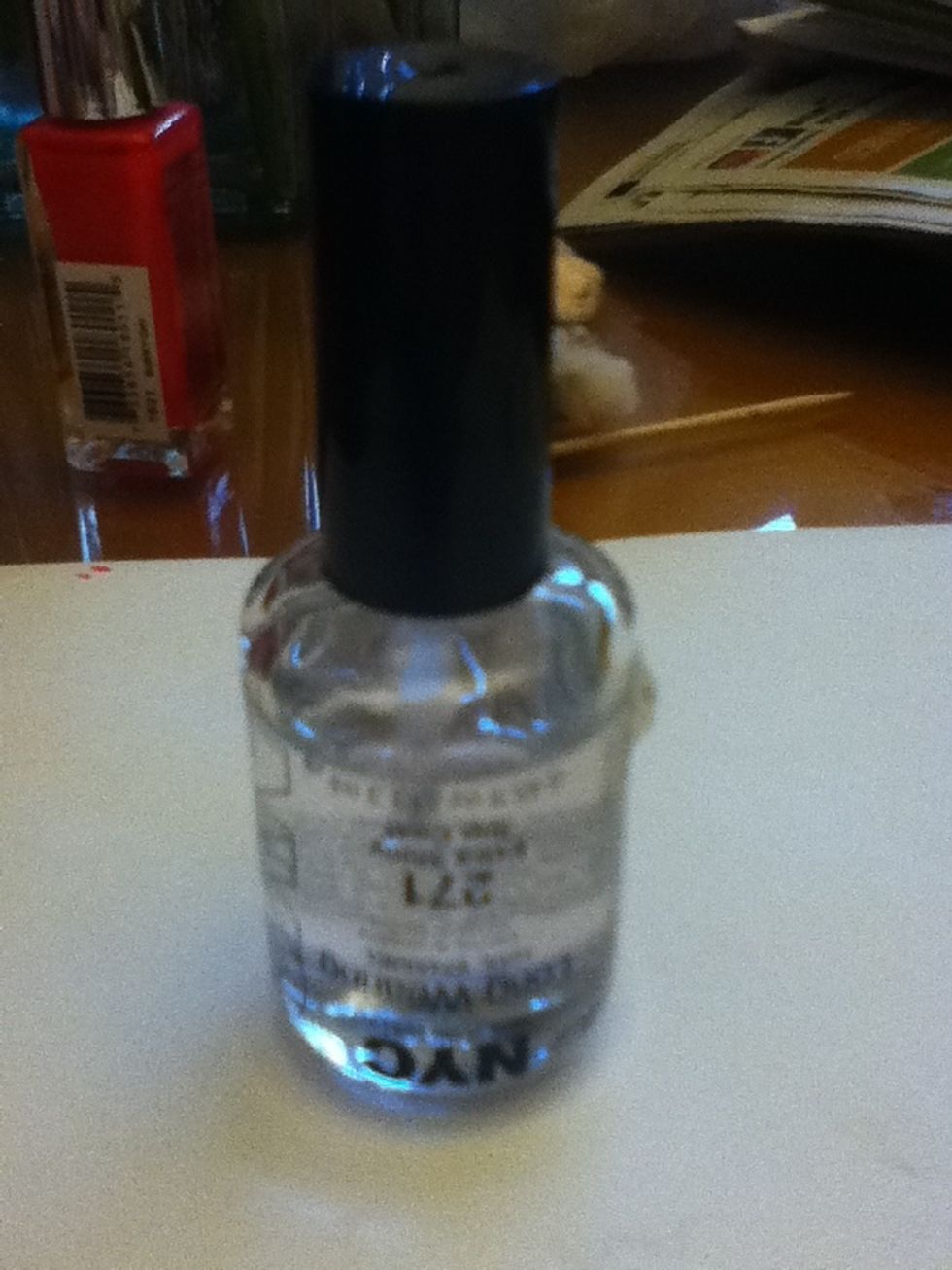 Finish your awesome nails off with a top coat. Yay your finished!!!