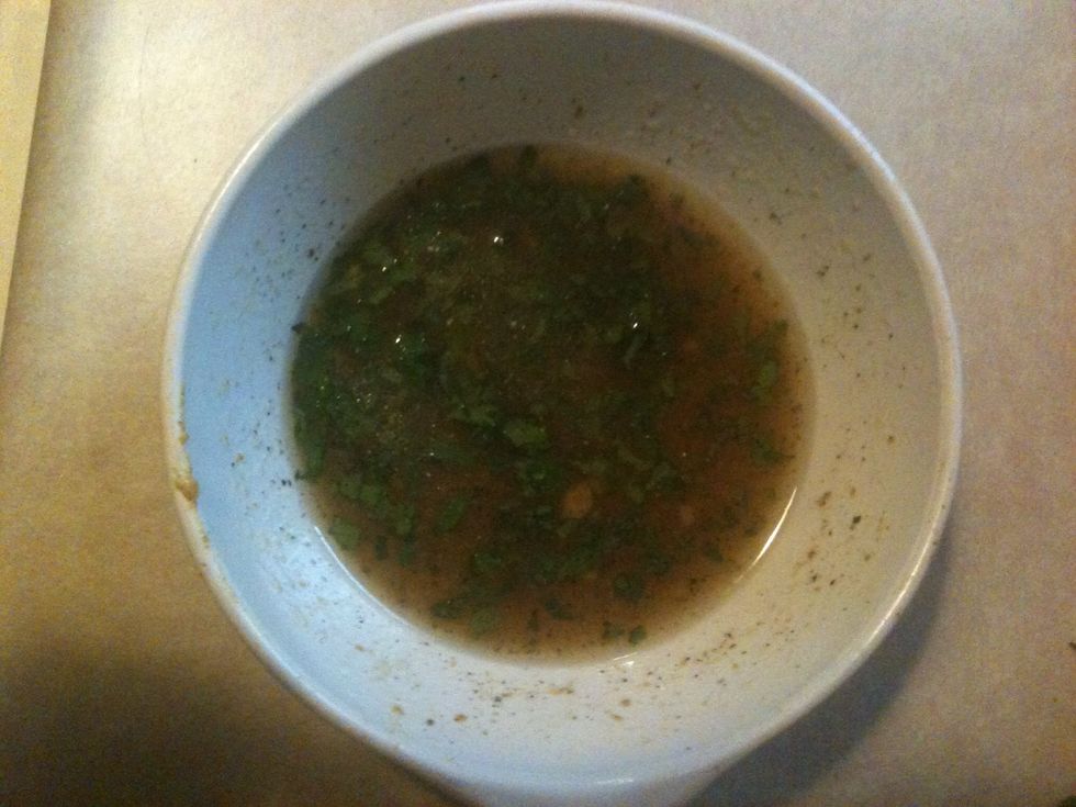 Finished dressing. Serve chilled.