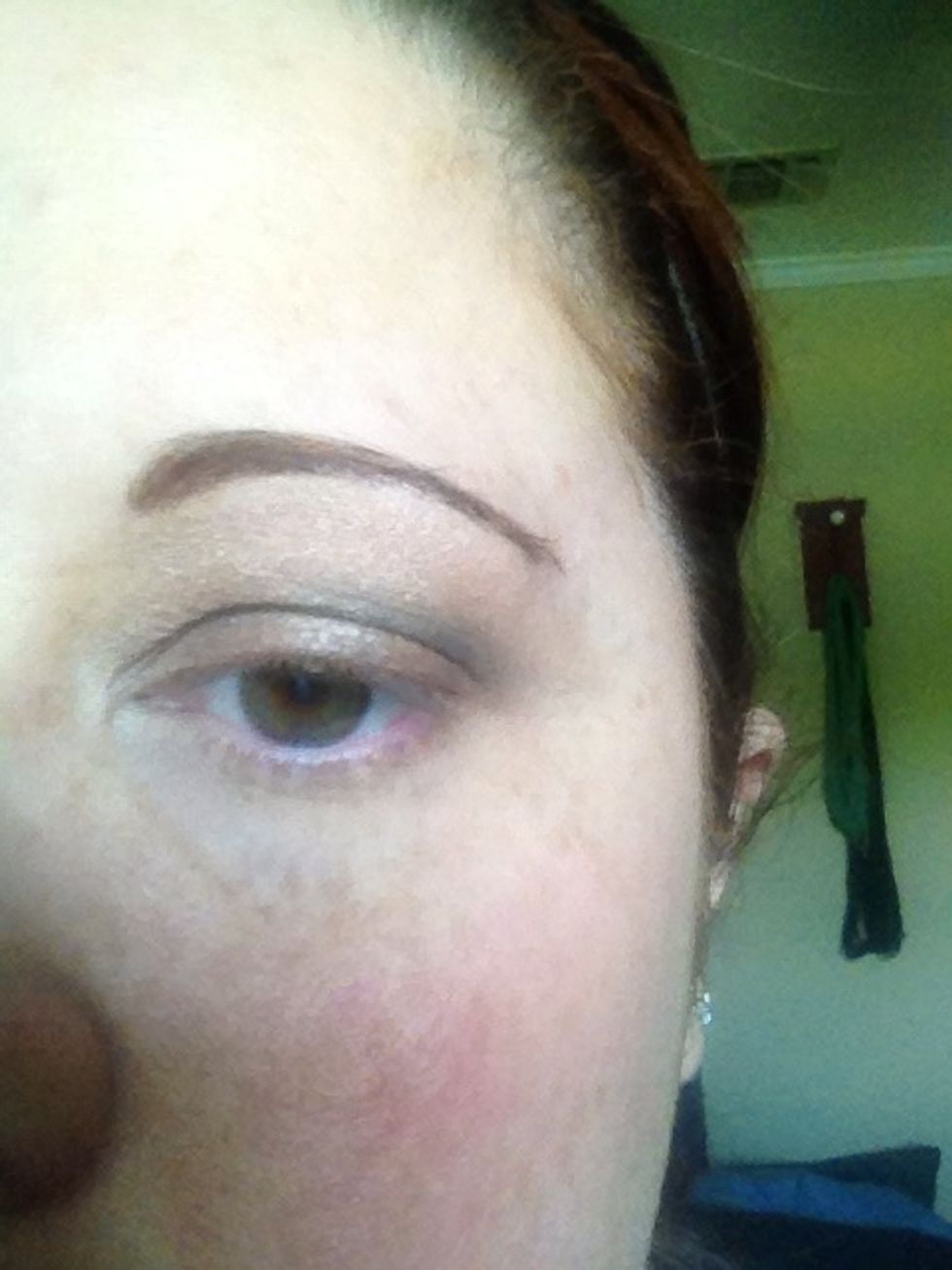 Finished eyebrow