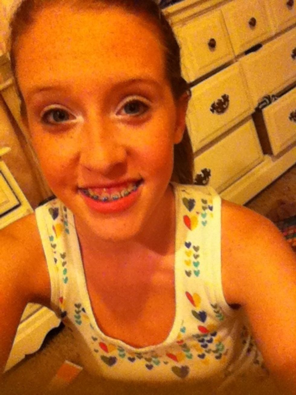 Finished eyeshadow look.