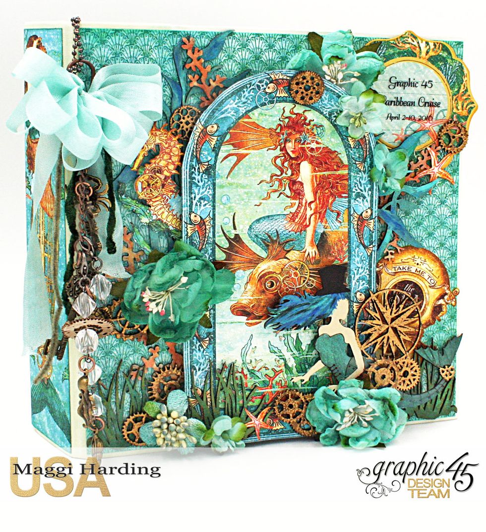 Finished front cover.