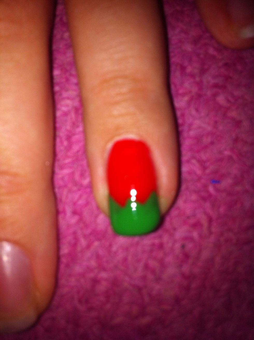 Finished grass result.