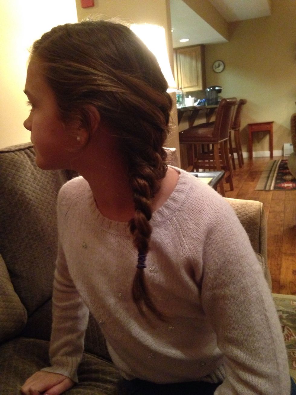Finished! Have fun with your braid!