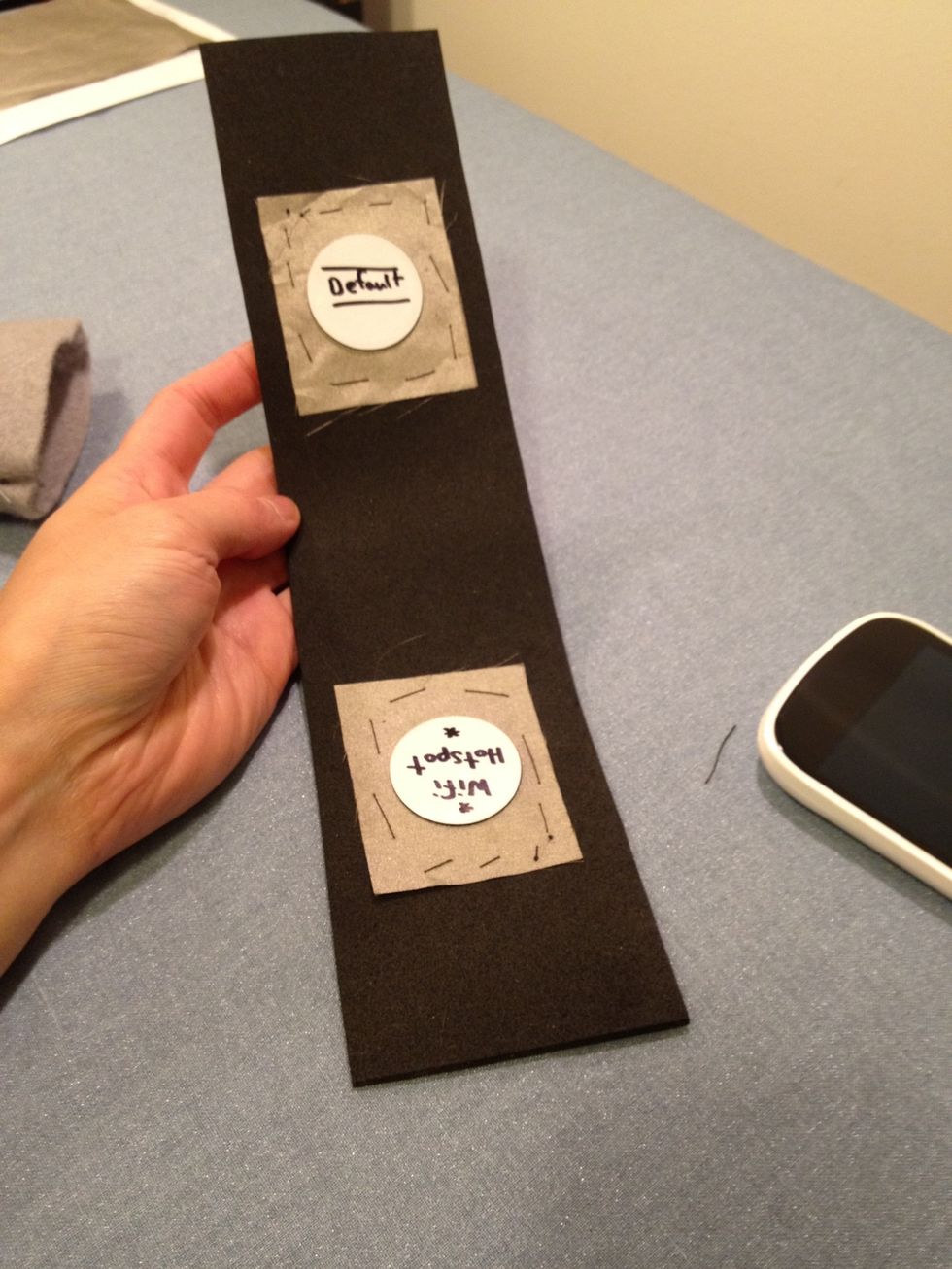 Finished! Let's put it back into the outer felt layer and see it almost done!