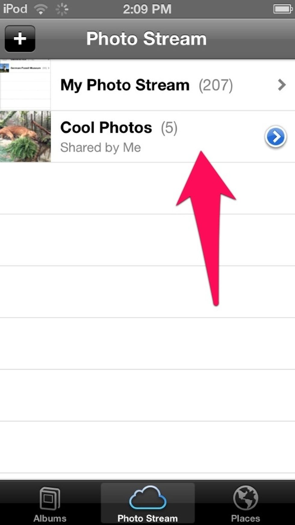 Finished! Now you can share photos to your hearts content.