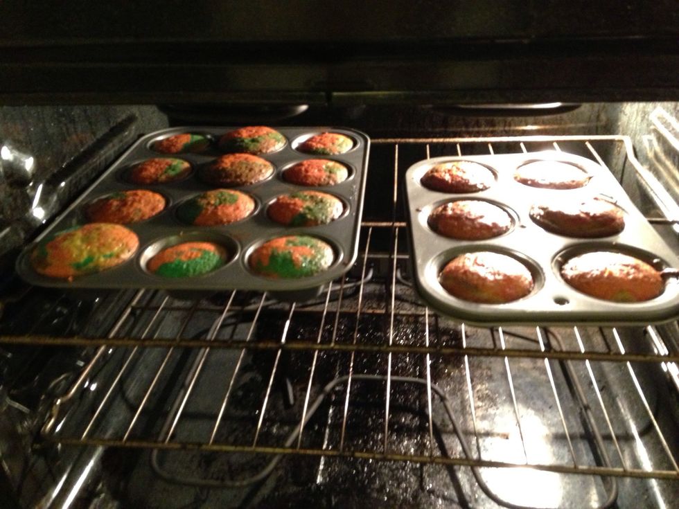 Finished out the oven