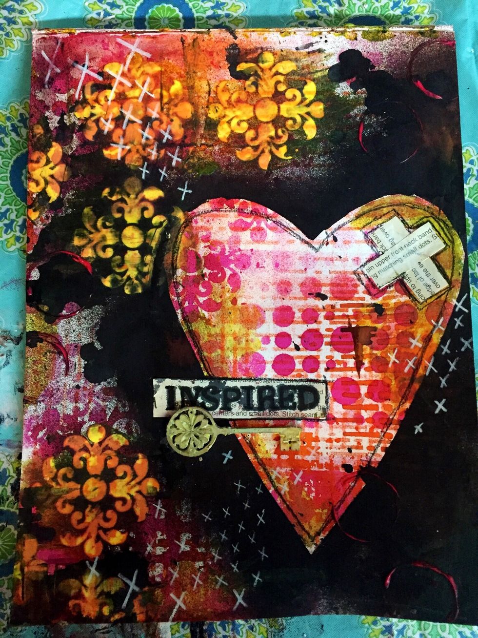 Finished page looks like this. Thank you for looking!