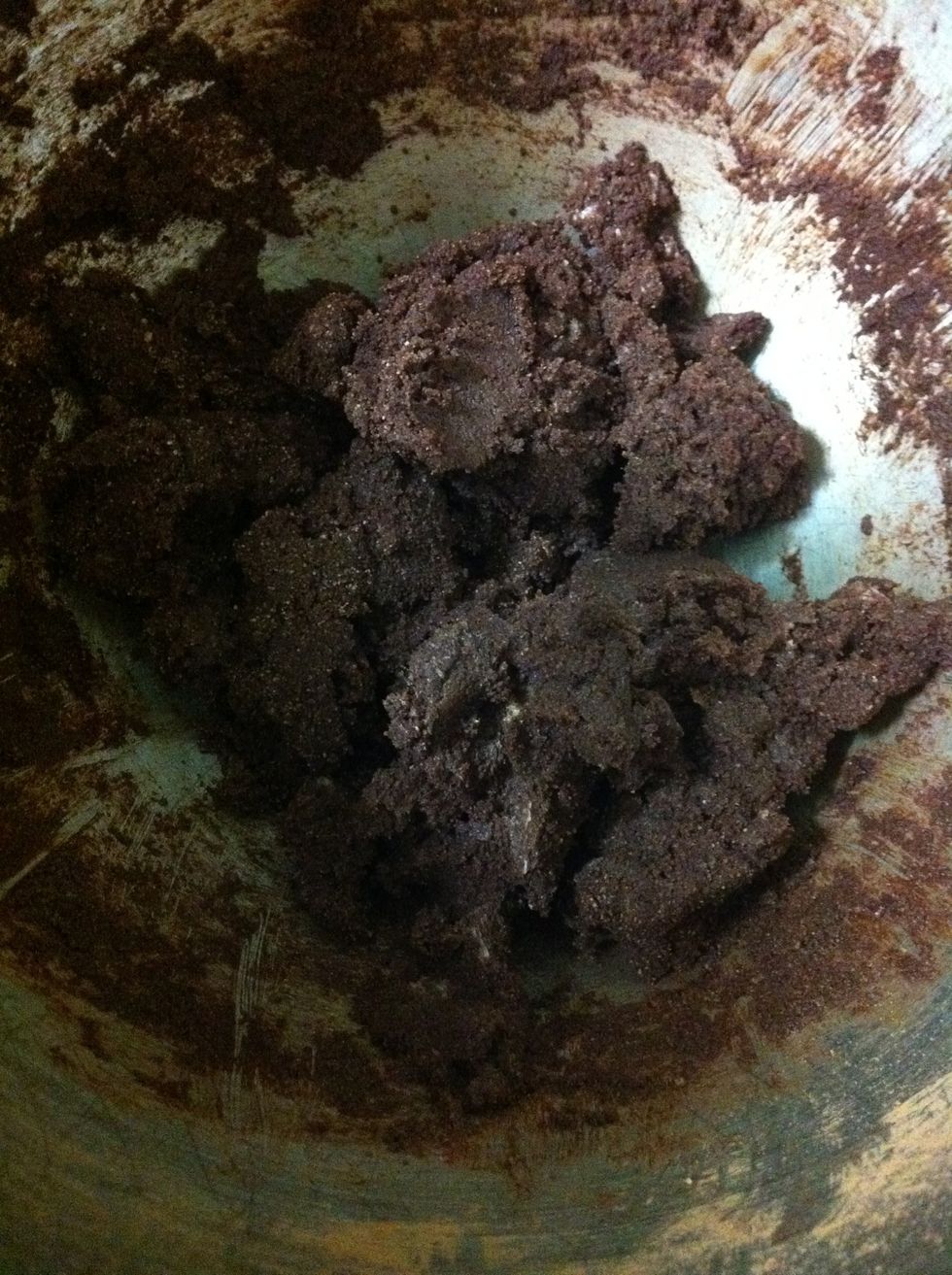 Finished product after 2 min mixing