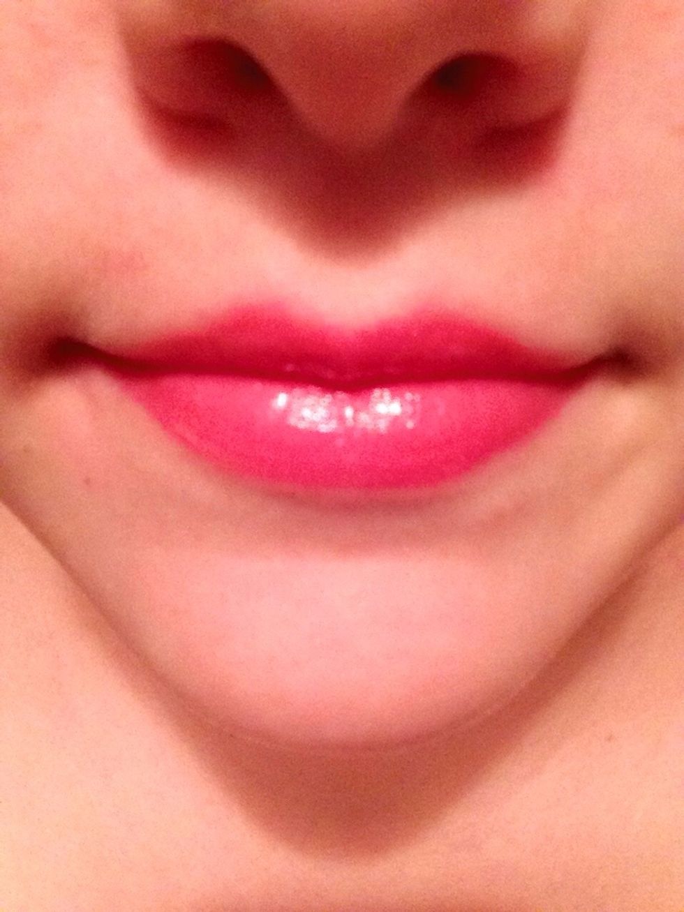 Finished product - Sorry for the ugly closeup - lol I really don't care :)