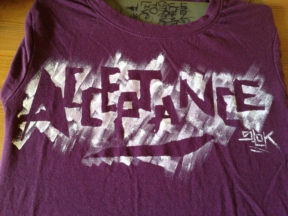Finished product. What's your 1Word??