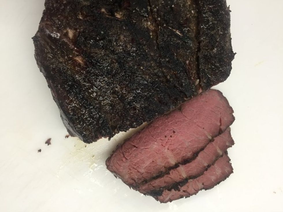 Finished roasts come out super tender and juicy!