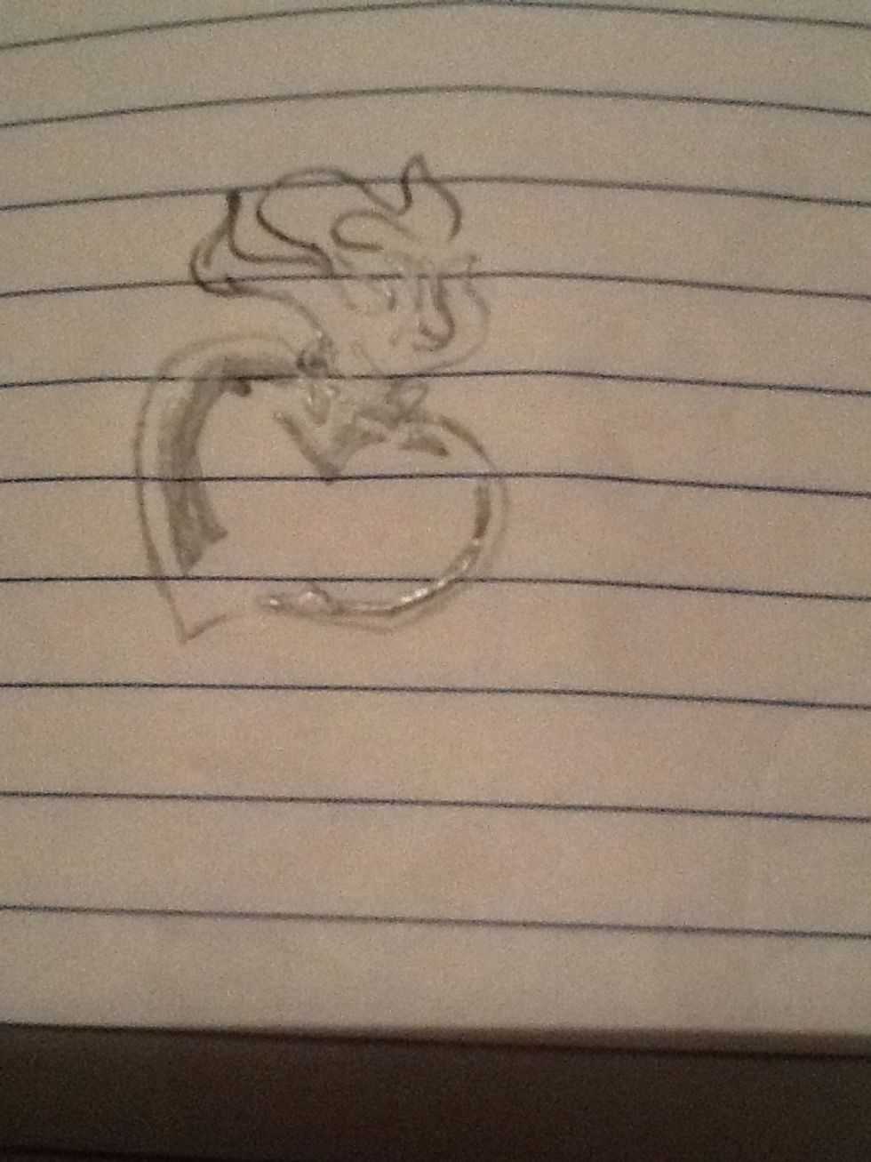 Fire-in-hearts meaning "love is fire"