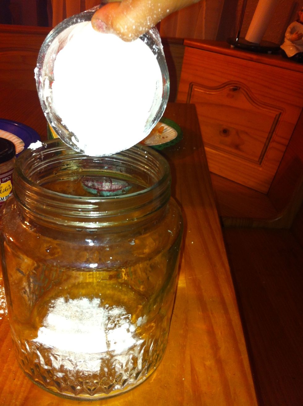 First add flour