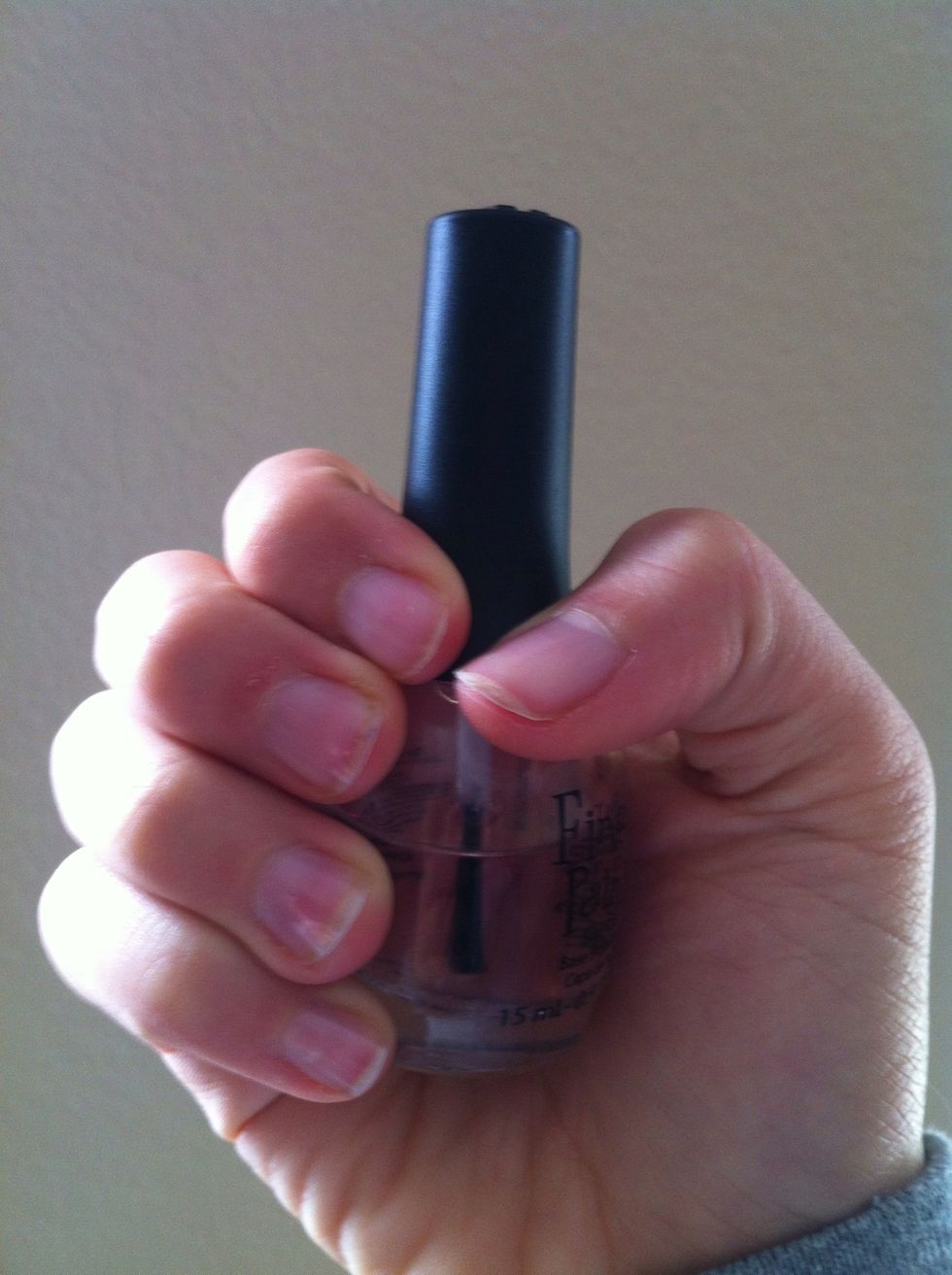 First, add your base coat.....