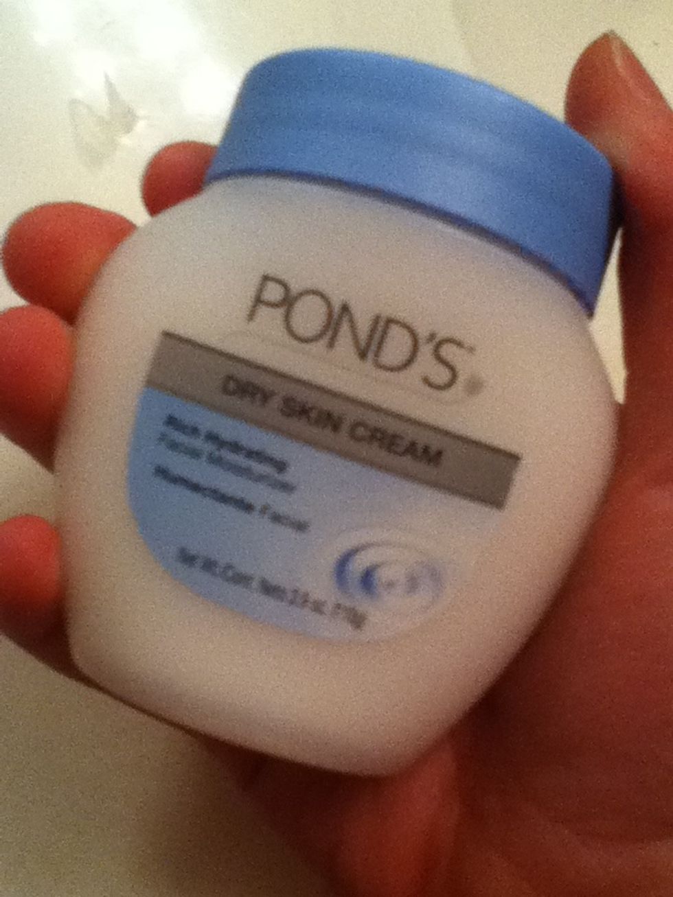First, apply your all-over moisturizer.