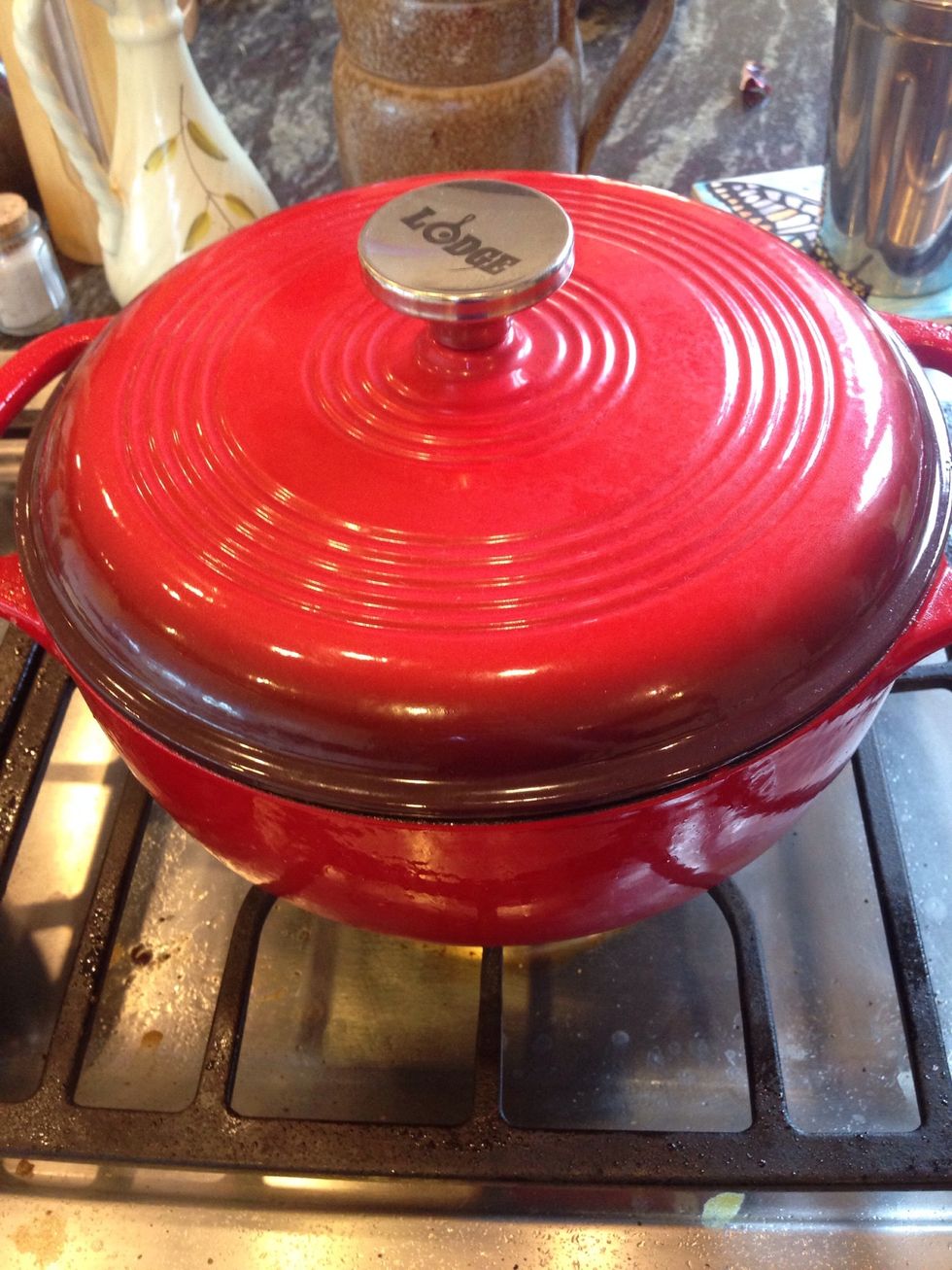 First!: bring to a BOIL then lower heat to simmer, cover, and let "stew" for 2 hours.