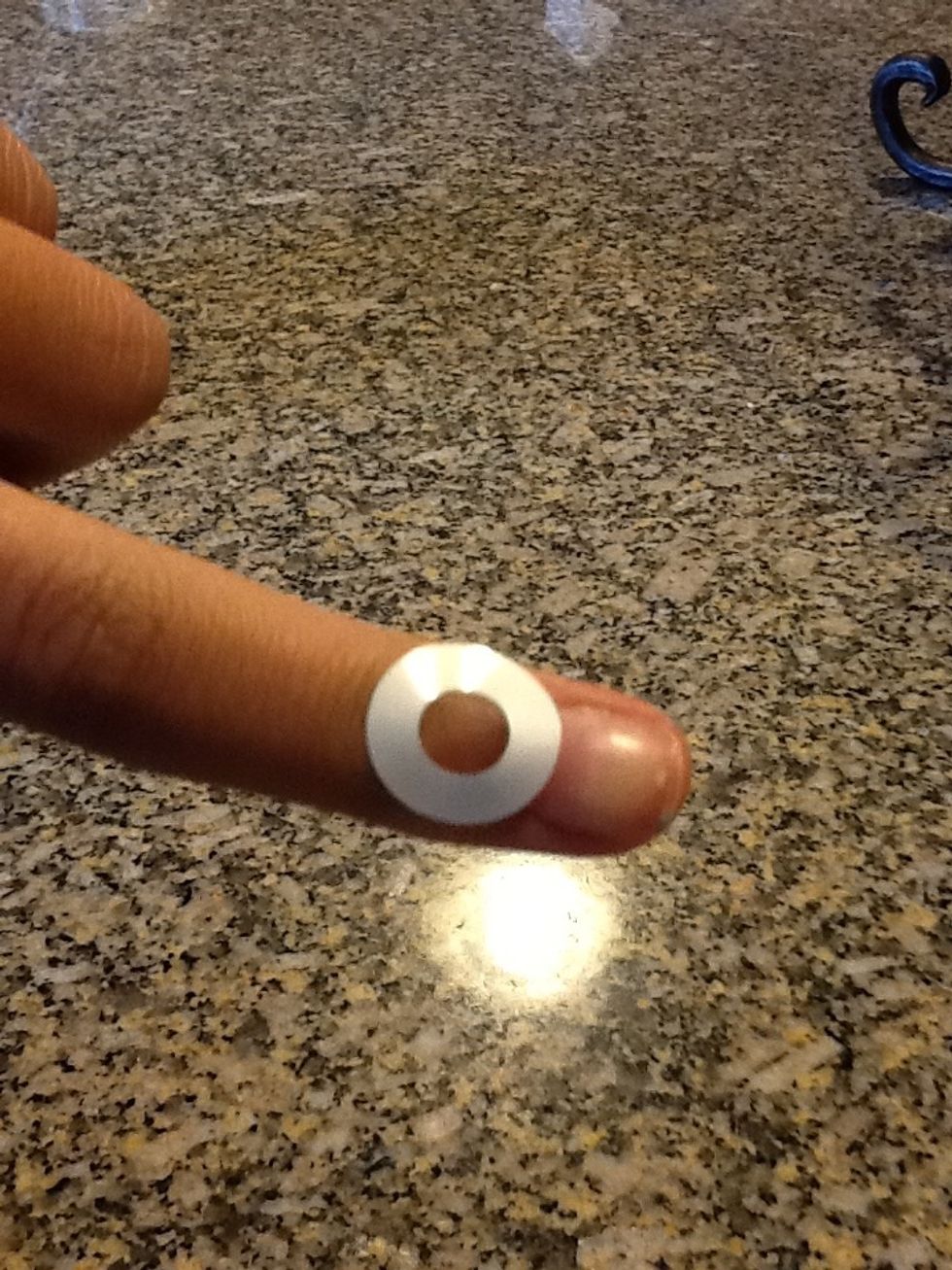 First but a reinforcement label on your nail