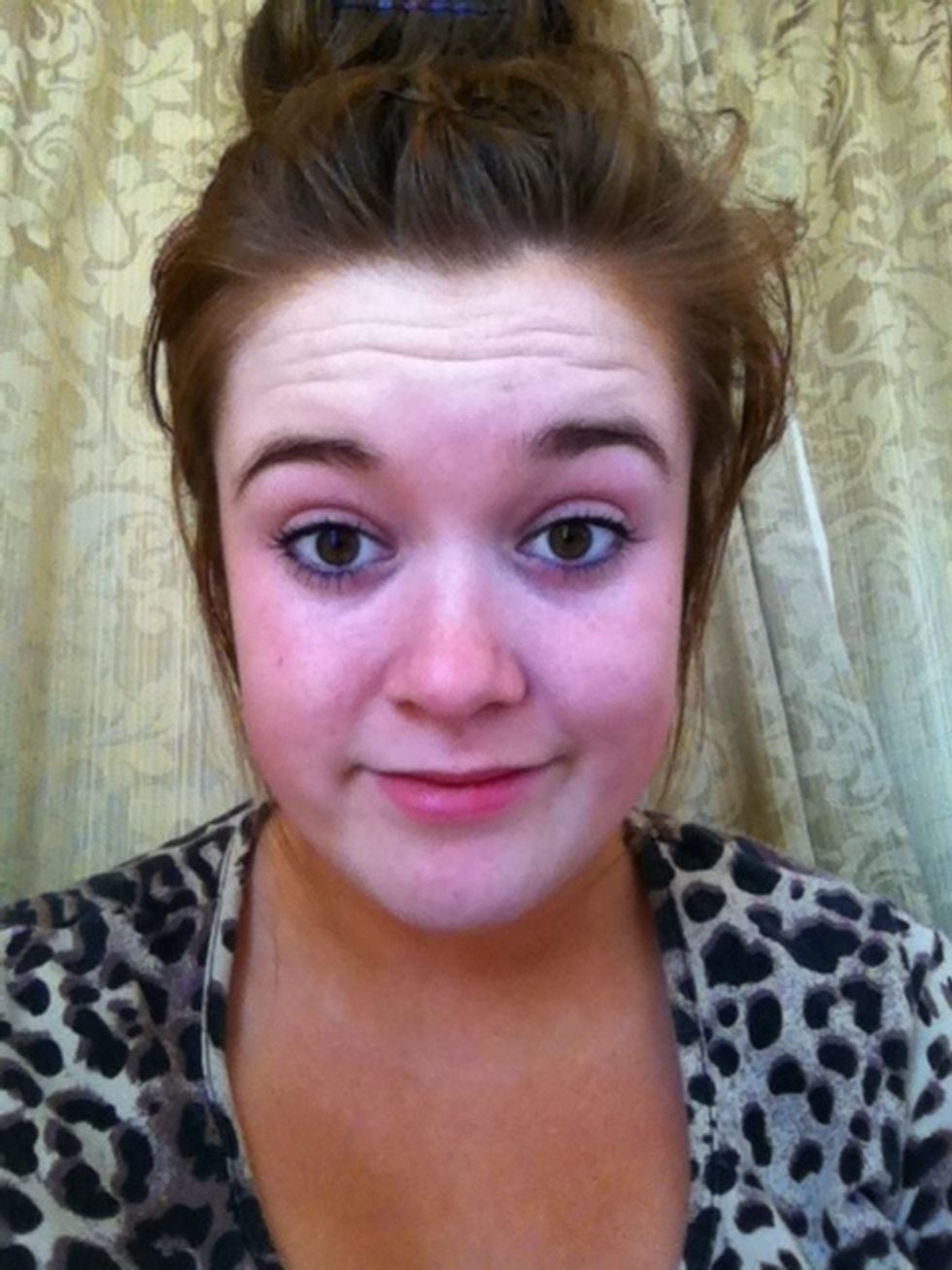 First, cleanse your face and tone and moisturise.. your usual routine:)