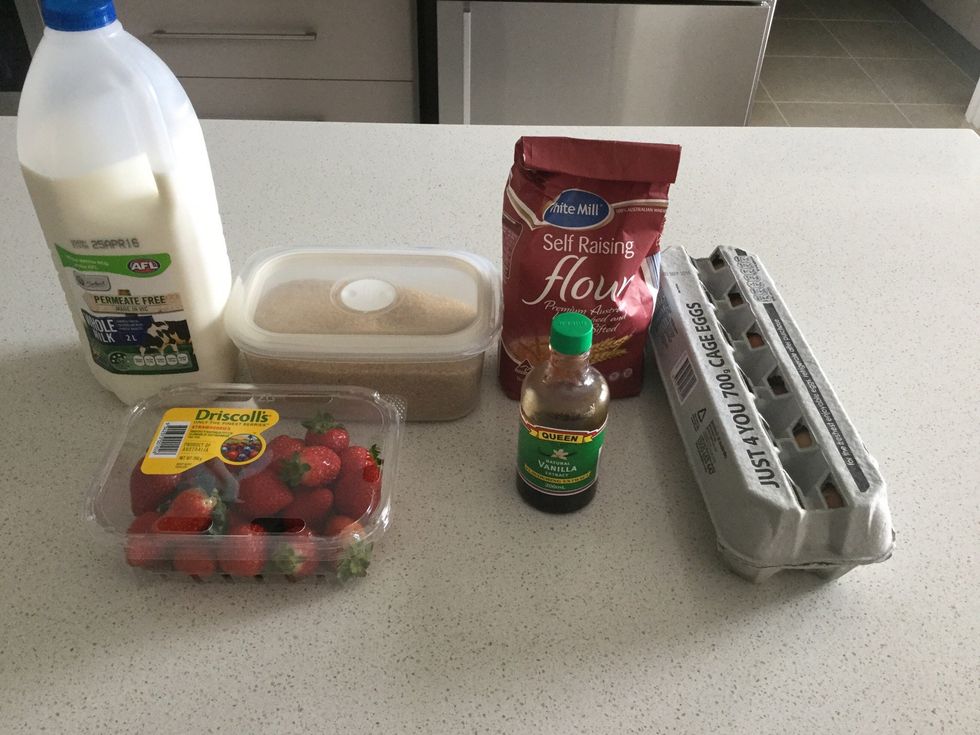 First collect your ingredients