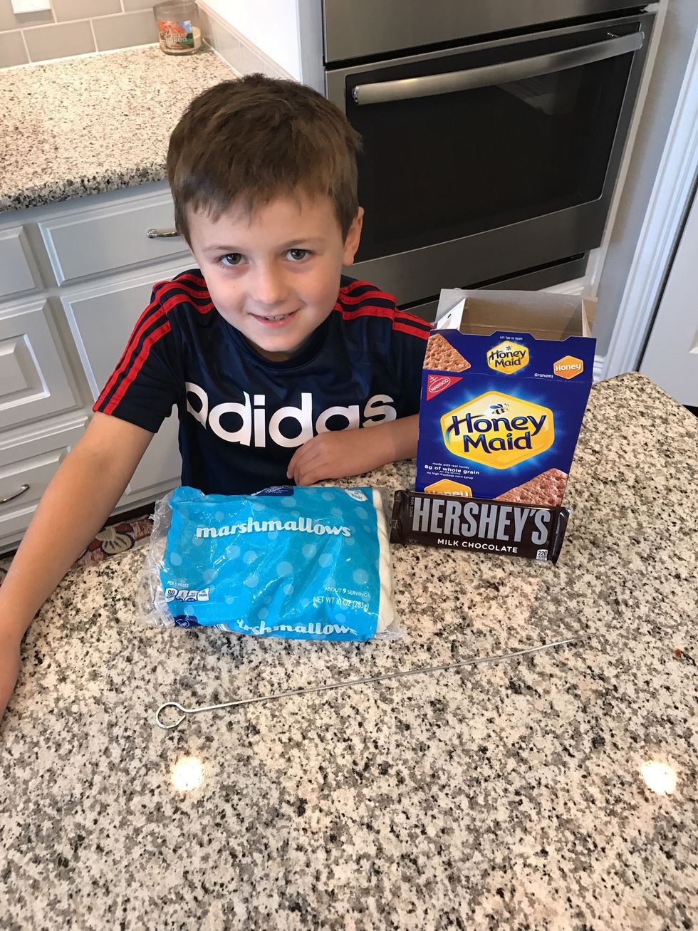 First collect your materials.