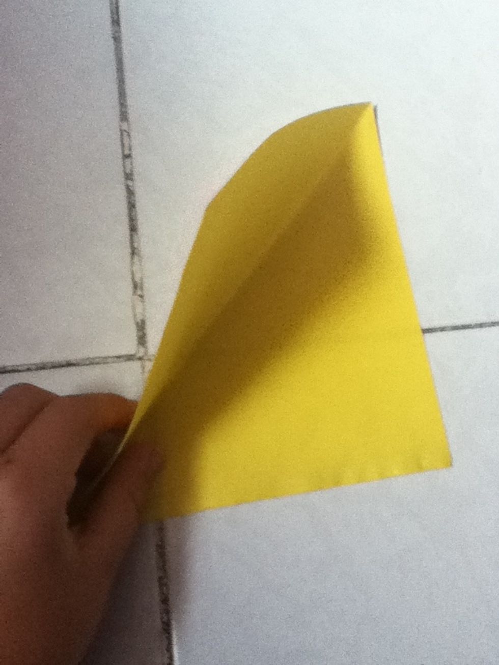 First doble the square in half